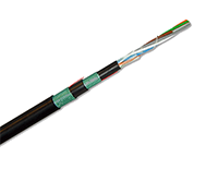 Loose Tube Fiber Optic<br>Triple Jacket Double Armored